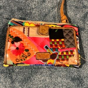 Viva Consuela! Colorful Patchwork Wallet
